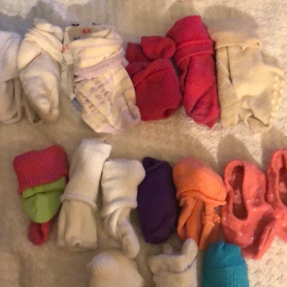 Baby sock bundle size new born -4 toddler 2 bundle - Picture 6 of 8